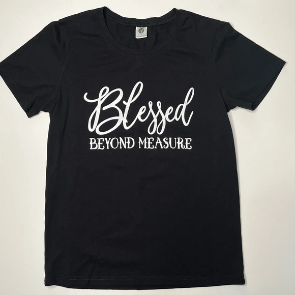 BLESSED BEYOND MEASURE womens size S - Picture 1 of 3
